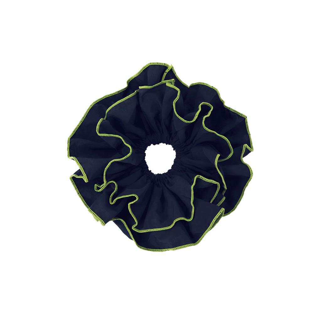 シュシュ レイヤード フリル バイカラー メロウ ビッグ – OSEWAYA