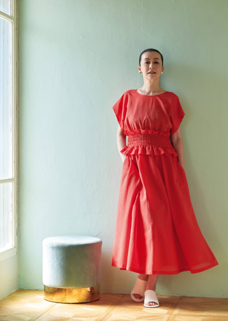 ハウス オブ ロータス】桐島かれんさんが着こなすサマードレス！大人の