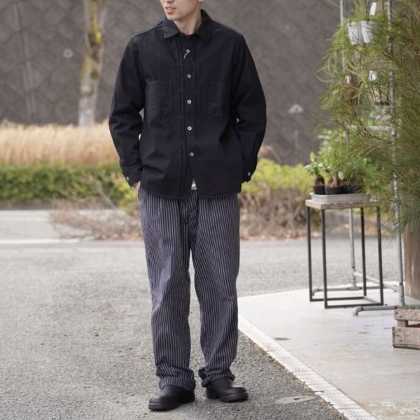 FOB FACTORY】 デニムコールマイナーシャツ (2color)