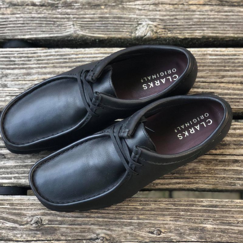 Clarks／クラークス】 Wallabee GTX / ワラビーゴアテックス (ブラック