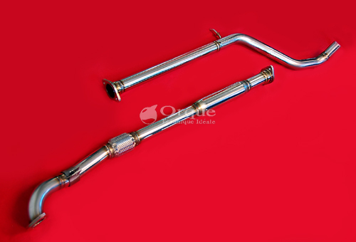 ABARTH500/595/695 ピュアスポーツフロント&センターパイプセット