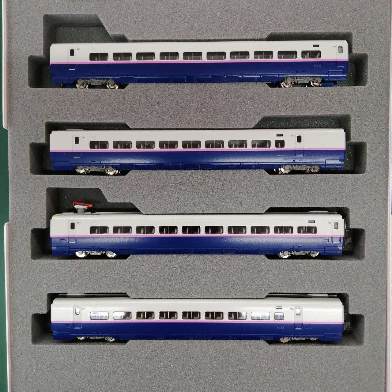 カトー(KATO)|E2系1000番台新幹線「やまびこ・とき」4両増結セット