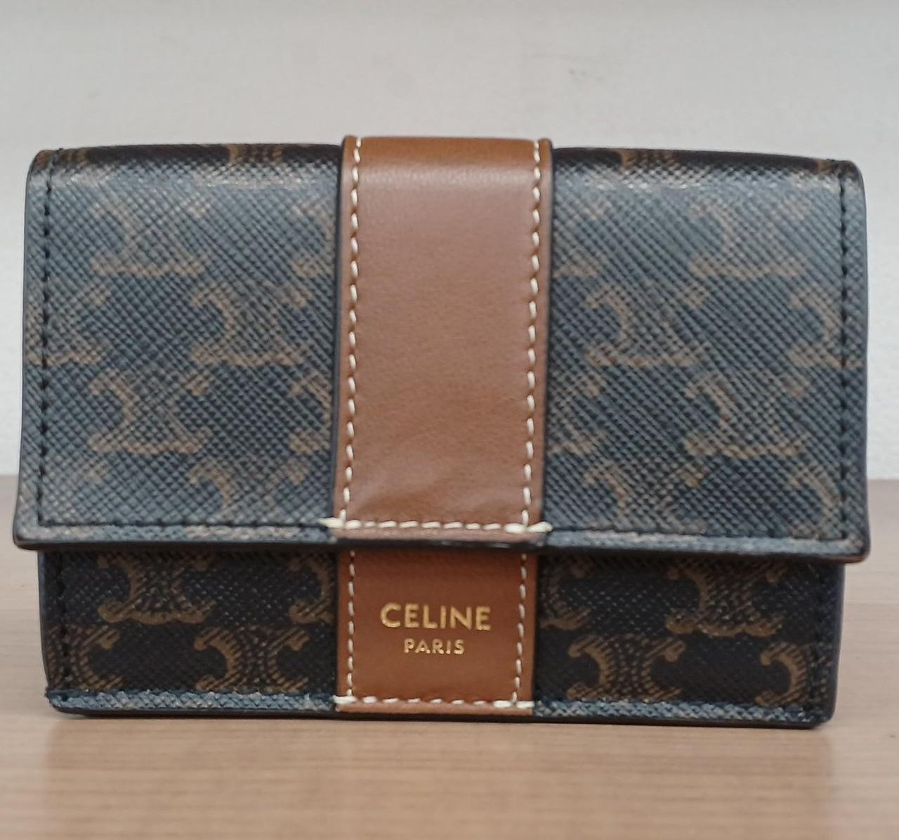 セリーヌ(CELINE)|CELINE スモール トリフォールドウォレット|【ハード