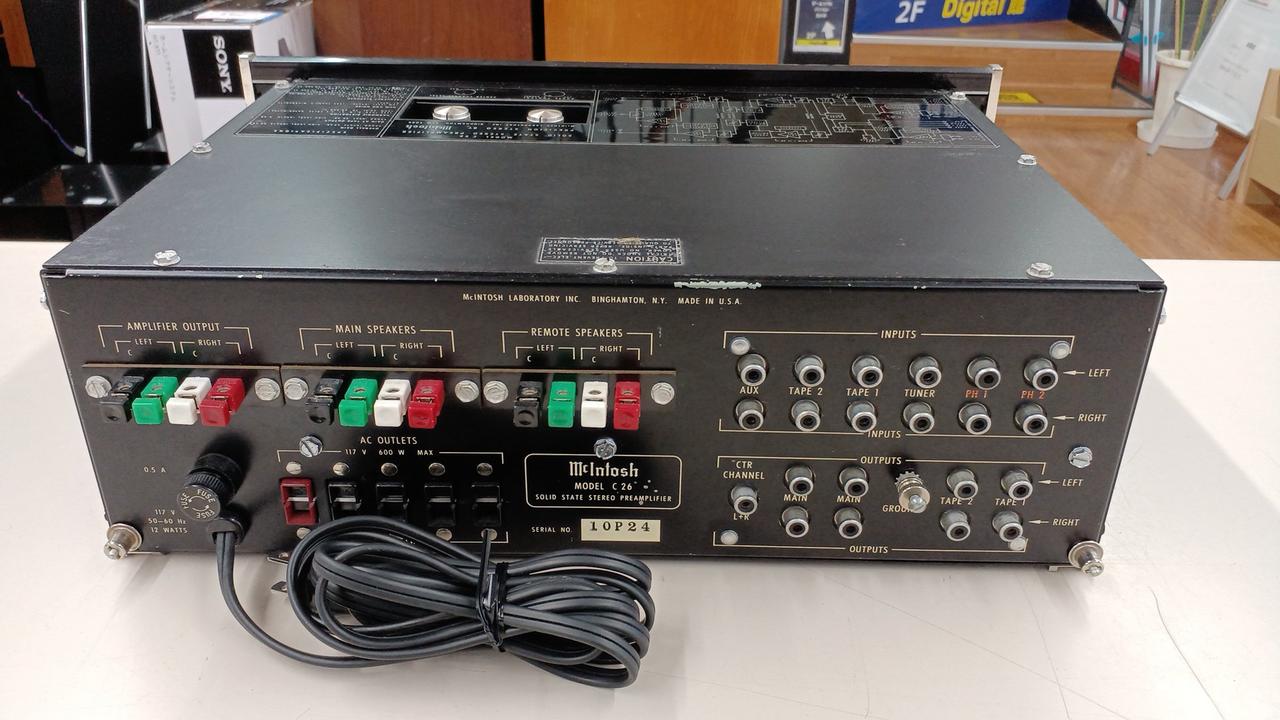 マッキントッシュ(MCINTOSH)|プリアンプ|【ハードオフ公式通販】オフ