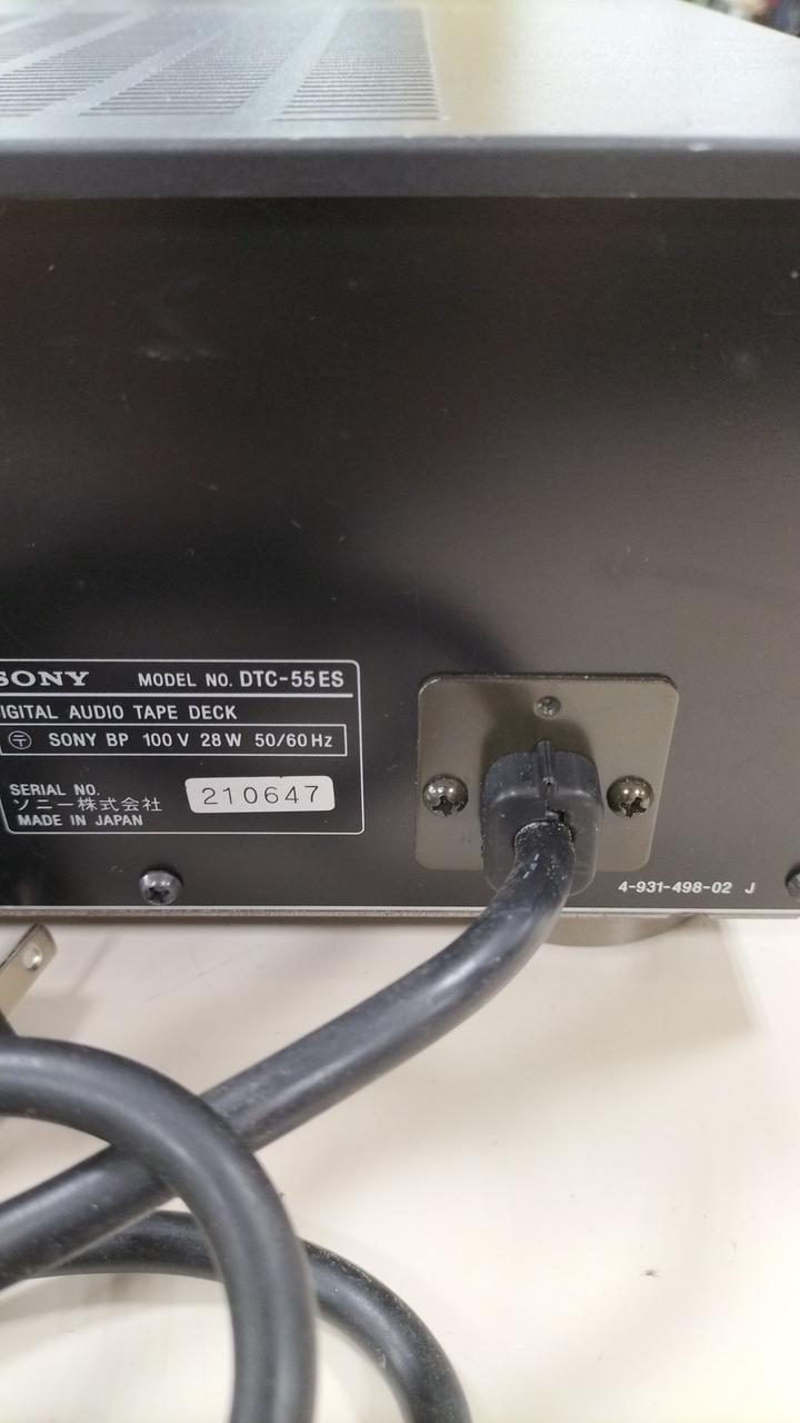 ソニー(SONY)|SONY DATデッキ DTC-55ES|【ハードオフ公式通販】オフ