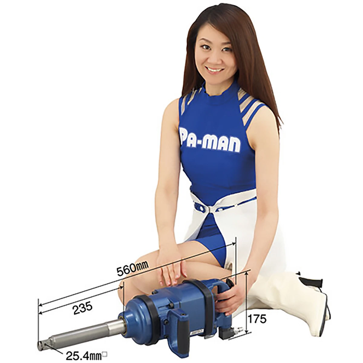 公式】パーマンショップ-エアインパクトレンチ 差込角25.4mm(四角