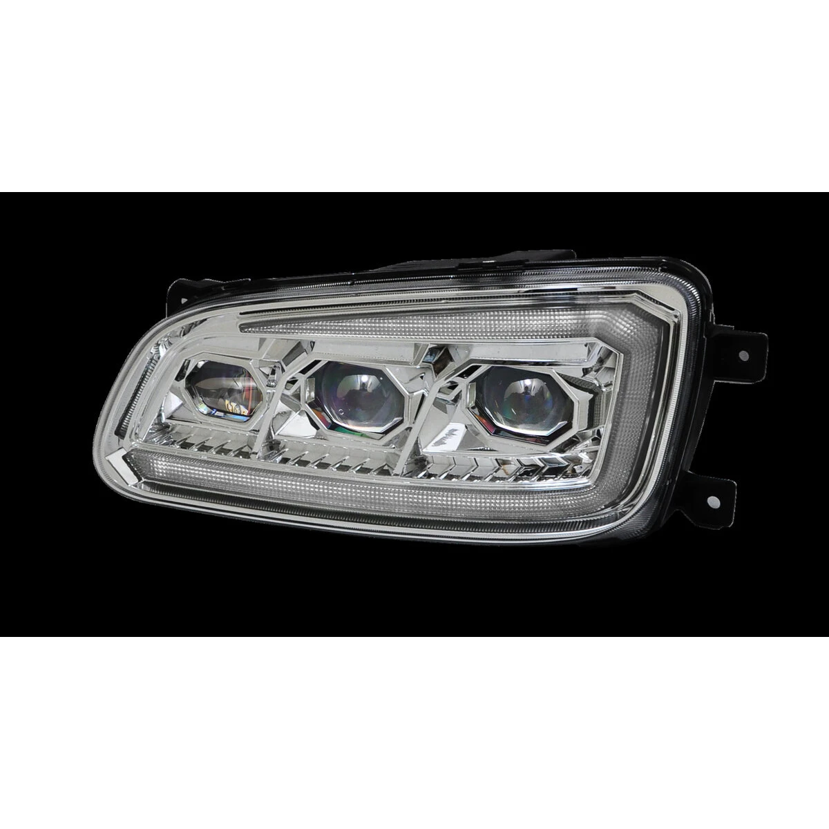 公式】パーマンショップ-プロジェクターヘッドライト クローム 左右1