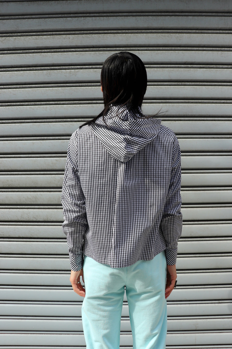 MASU(エムエーエスユー)のHOODED B.D. SHIRT BLACKの通販｜PALETTE art