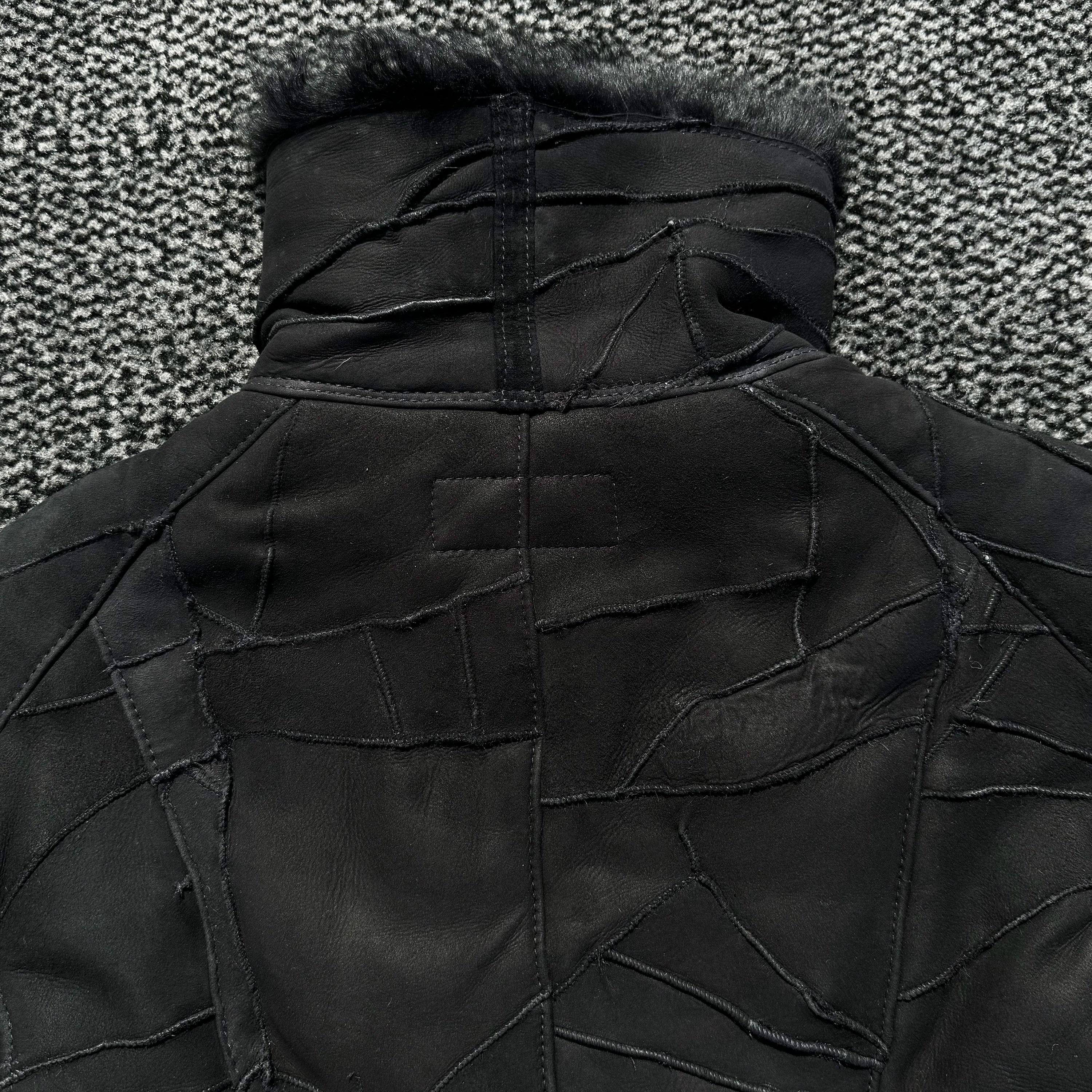 Tornado Mart Leather Patchwork & Fur Jacket – Paroxa