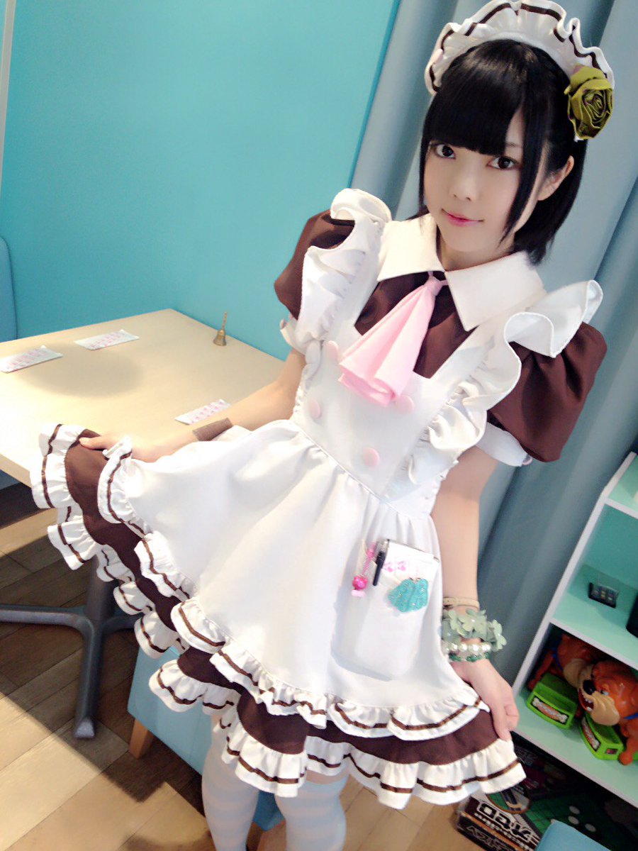 ほぉ～むカフェドンキ店 本日かちゅラスト見習いメイド服です！ 皆さん