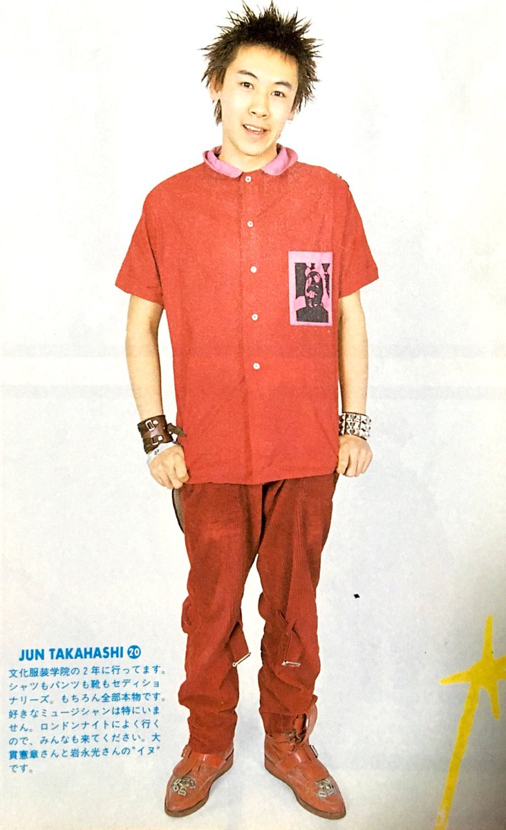 Cutie 1989年11月号。若き日のアンダーカバー高橋盾ことジョニオ