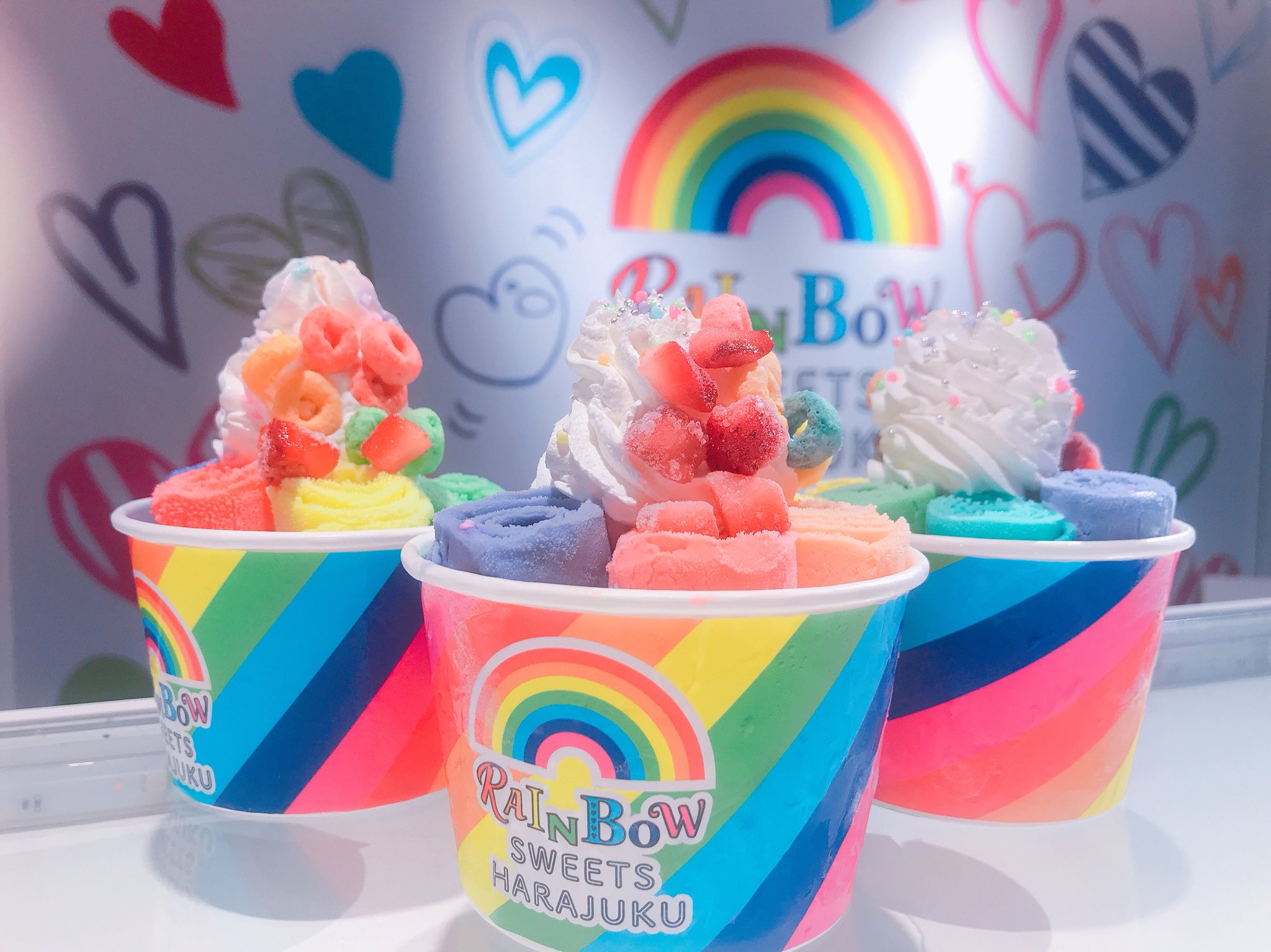 ダイヤモンドアートクラブ アイスクリームレインボー