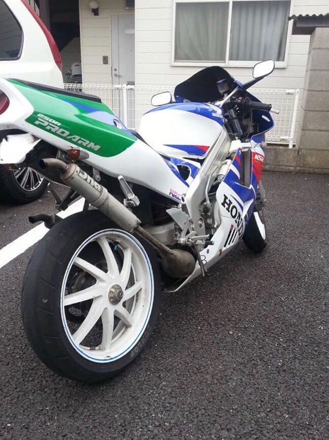 2012年にNSR250 MC28購入！ 2st カードキー、プロアームに乗りたいから