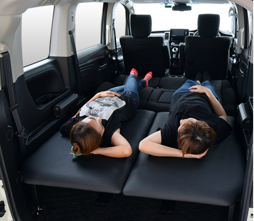 デリカD5ベッドをイレクターパイプを使って自作しようと思っていたの