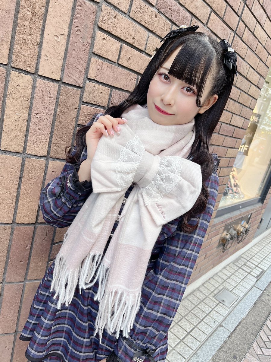 ㅤㅤㅤ -- 𝐍𝐞𝐰 𝐀𝐫𝐫𝐢𝐯𝐚𝐥 -- #チェックリボンストール ¥4,950