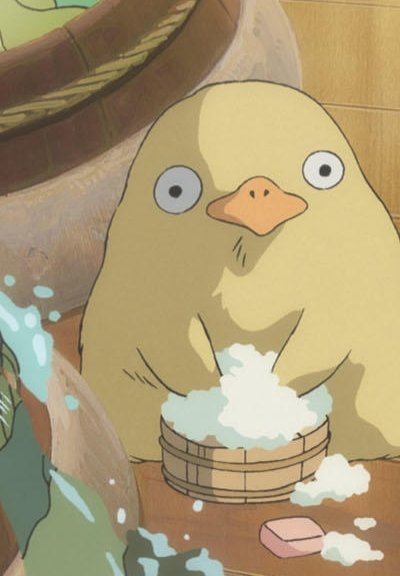 過去にのんびりお風呂小鉢シリーズで オオトリさまのお風呂が再現され