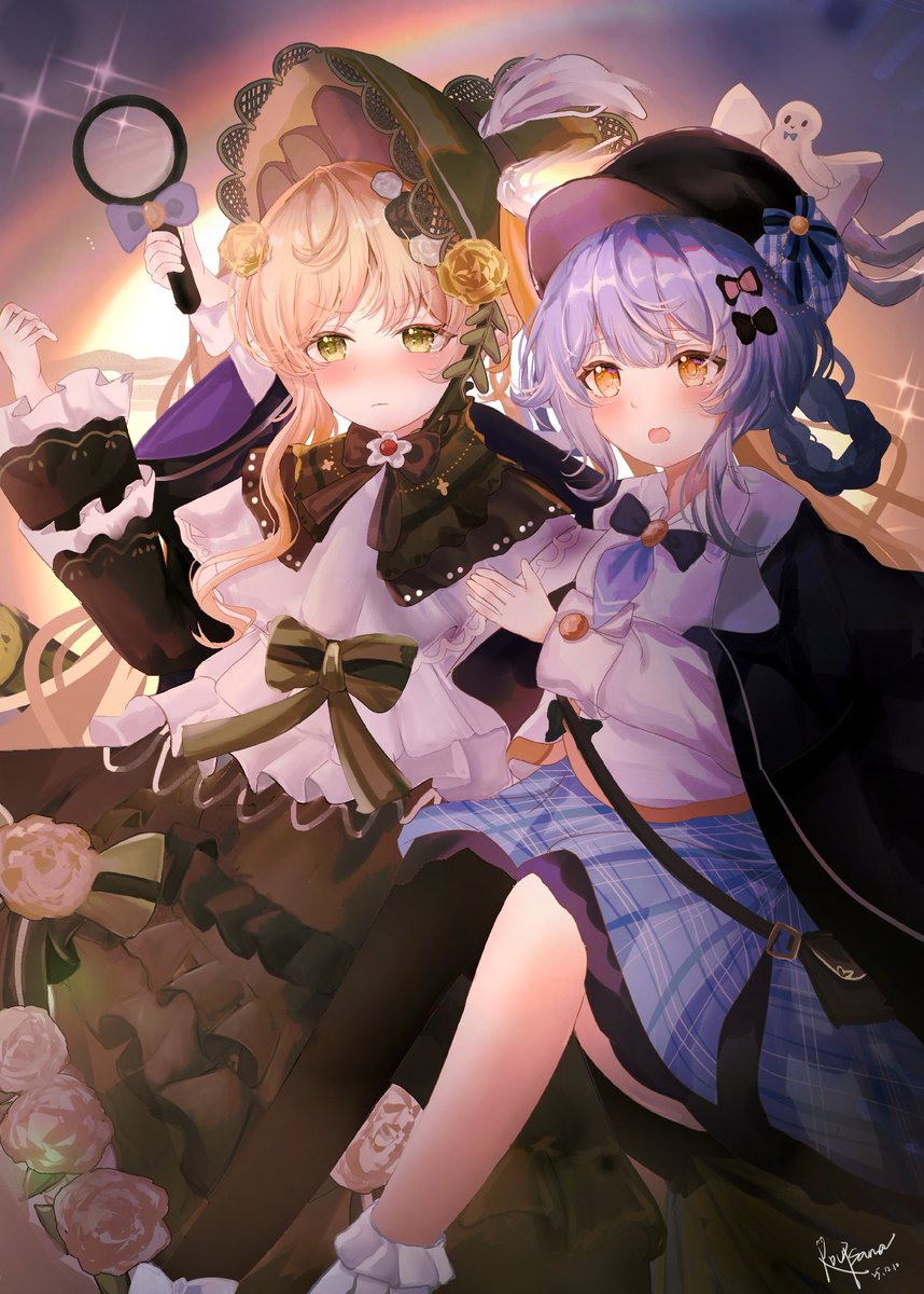 魔法少女ノ魔女裁判 #遠野ハンナ #橘シェリー