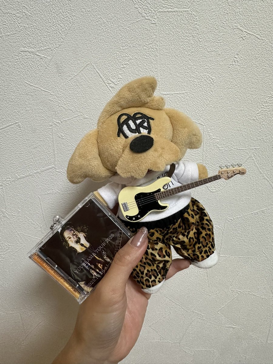 できたー🧡！ YUURI Dog Plush Toy 🐶 #優里 #推し活 #ぬい活