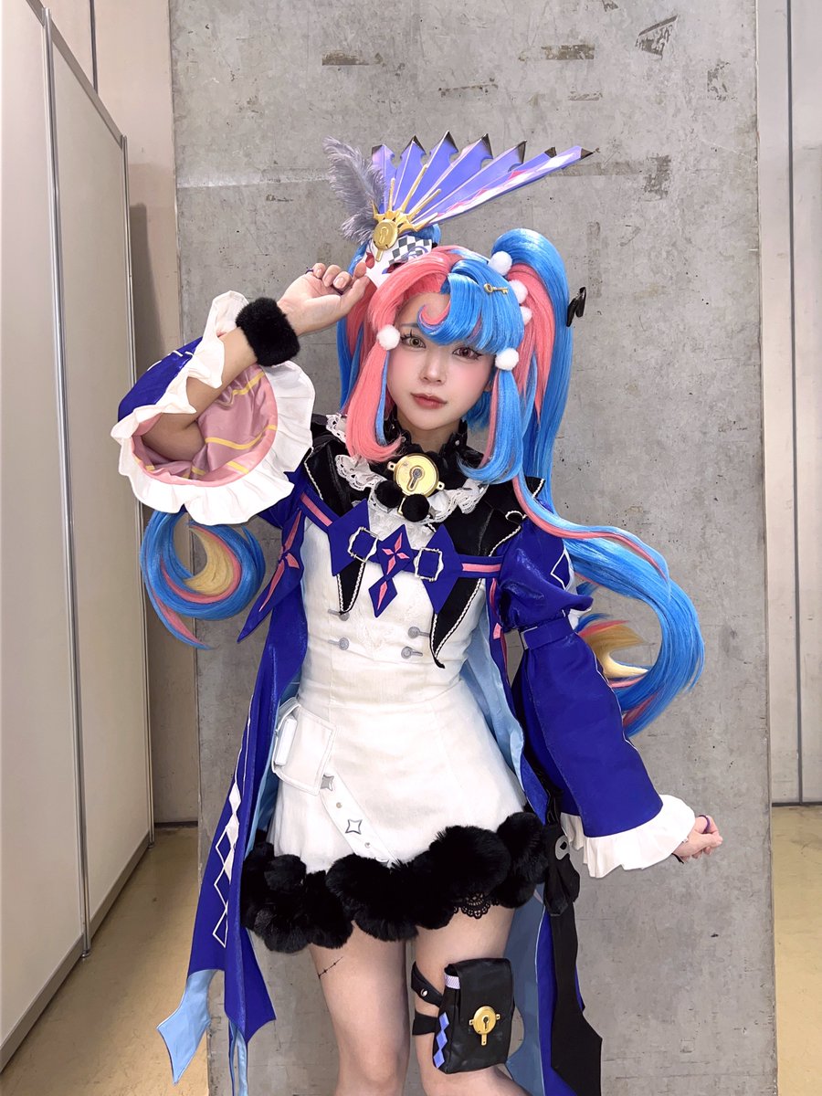 ロココちゃんの無重力ウィッグ☁️ #鳴潮 #C105_cos #c105