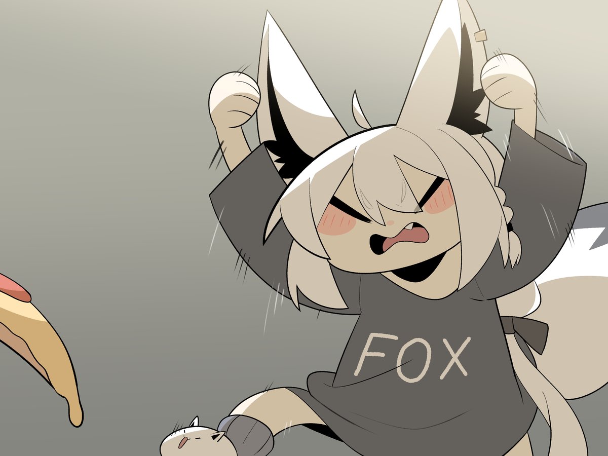 🦊😠 🦊😯 #絵フブキ