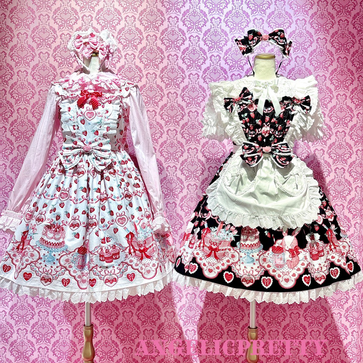 ◽️スカラップジャンパースカート…シロ 福岡店分の在庫ラスト1点