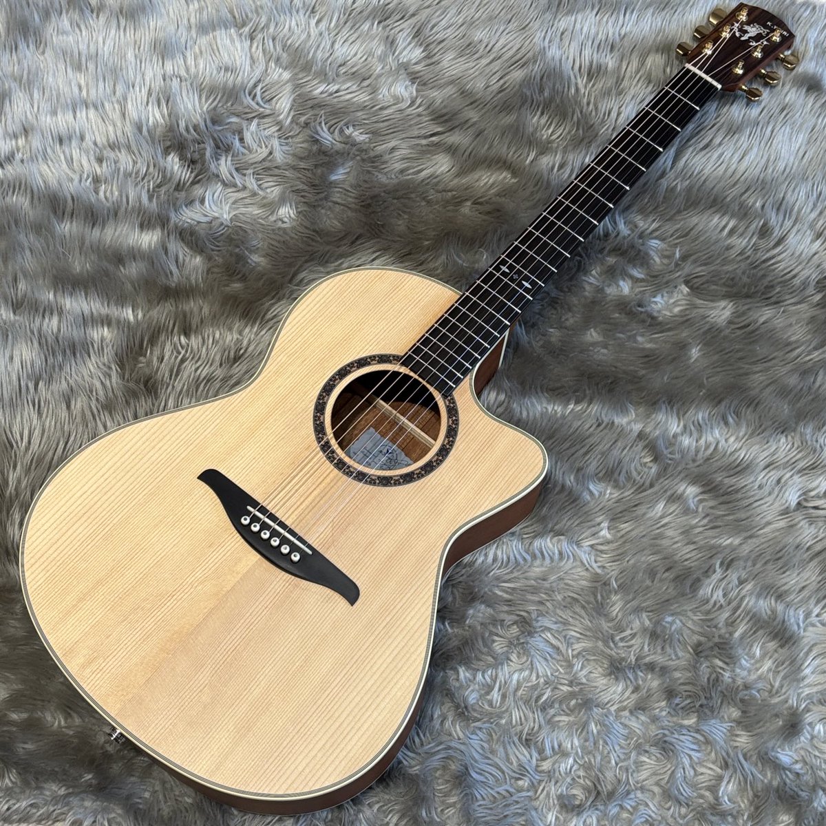 アコギ入荷😌】 K.YAIRI 『SRF-MH1 CE 』 スプルース単板とマホガニー