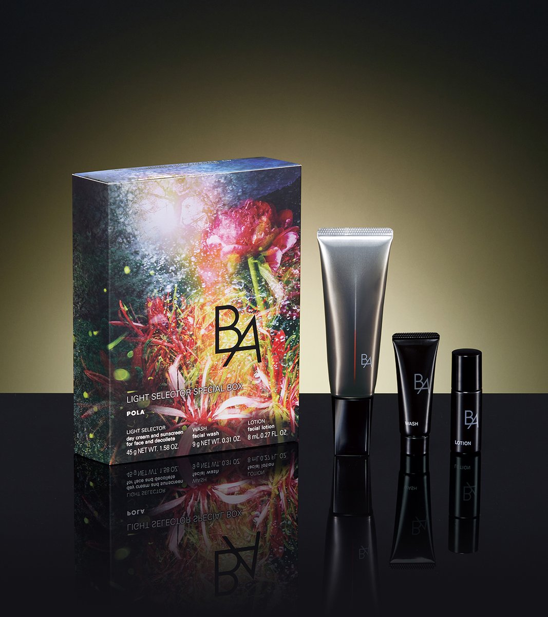 立体感※、ハリ・弾力感を目指すB.A ライト セレクターと、進化したB.A