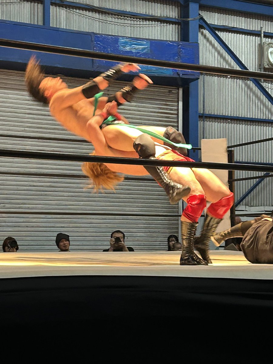 今日は千葉。 ベストバウトはこの試合。 後楽園のタイトル戦が楽しみ