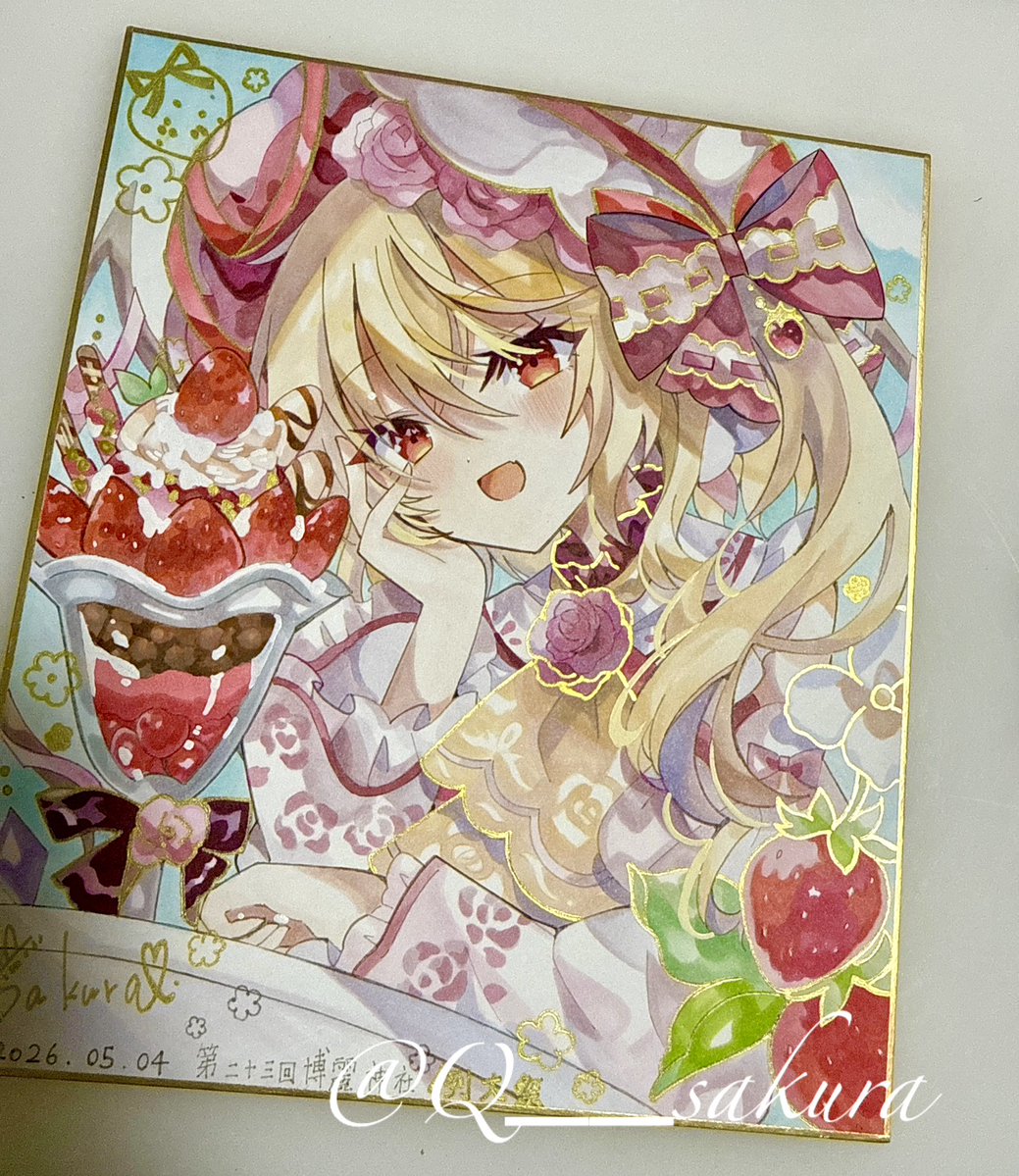 500♡ありがとうございます こんな感じになりました フランちゃんの