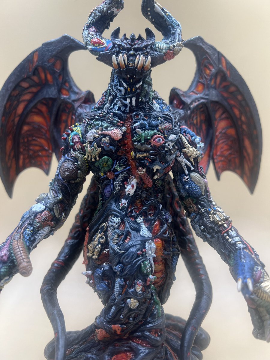 ベリュドラ リペイント詳細:最終回 最後は体前面です🙇 比較的大きく