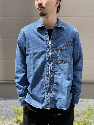 nonnative - New Arrivals RANCHER FULL ZIP L/S SHIRT COTTON 8oz