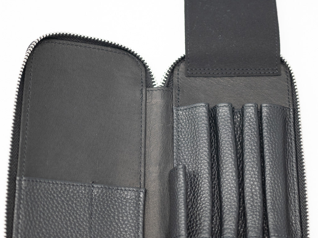 ラダイト MAYAレザーラウンドジップペンケース エッセンシャル – 文化