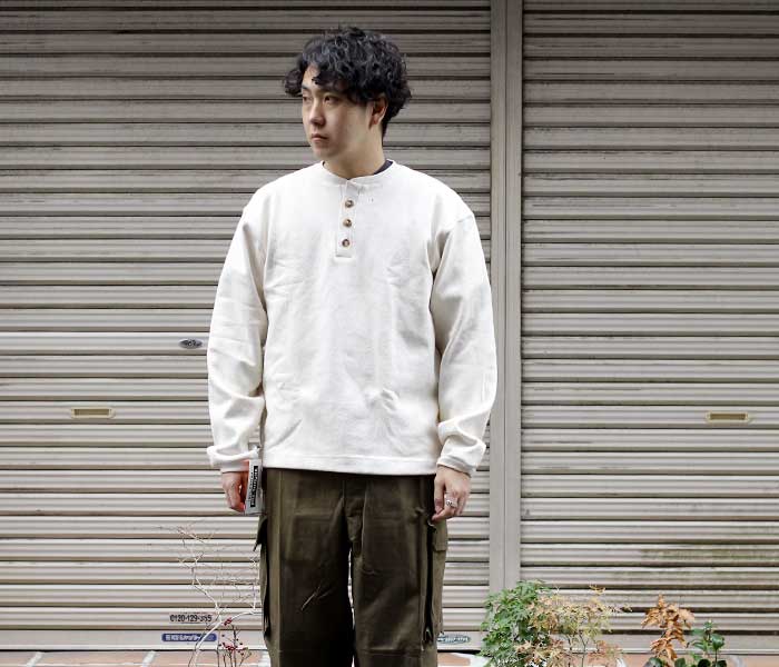 CAMBER キャンバー ロンT ヘンリーネック X-TREME JERSEY 3-BUTTON