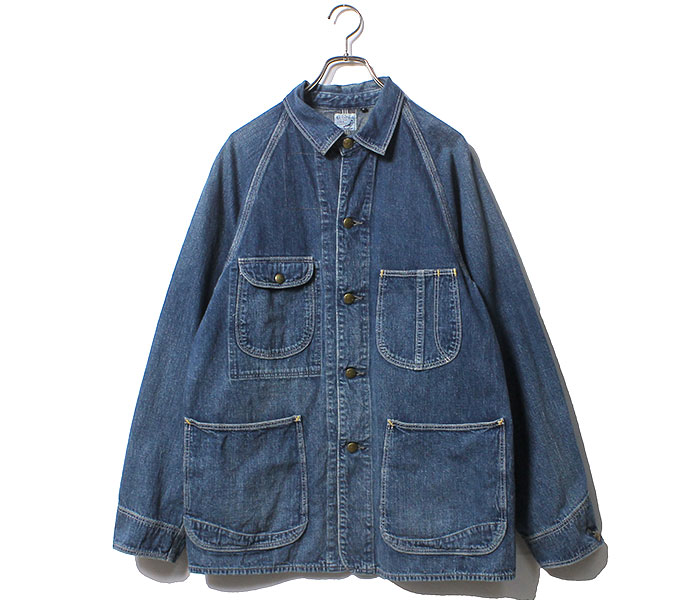 orSlow オアスロウ デニム ユーズドウォッシュ カバーオール 1950'S
