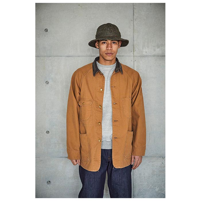 orSlow オアスロウ オックスフォード ブラウンカバーオール 50年代