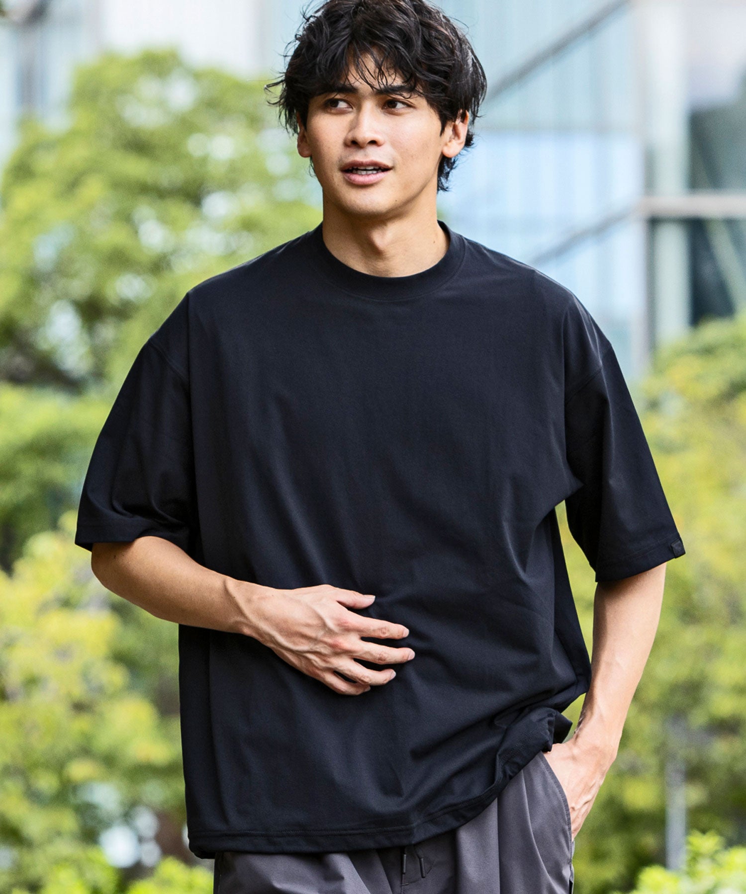 MENS】DRY DRAW CORD SHORT SLEEVE T-SHIRTS ドライドローコード