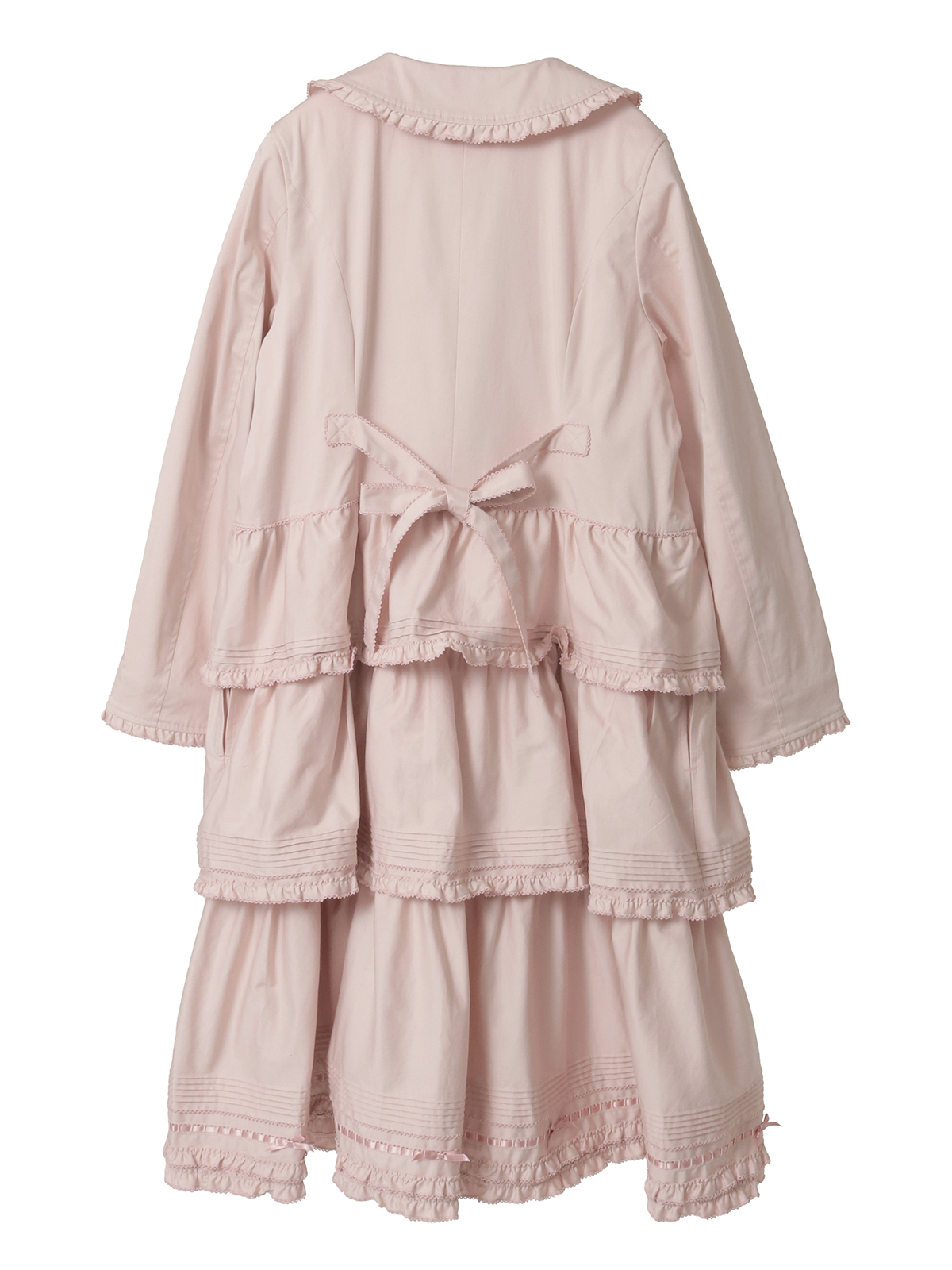フリル使いティアードコート｜ピンクハウスオフィシャルオンライン