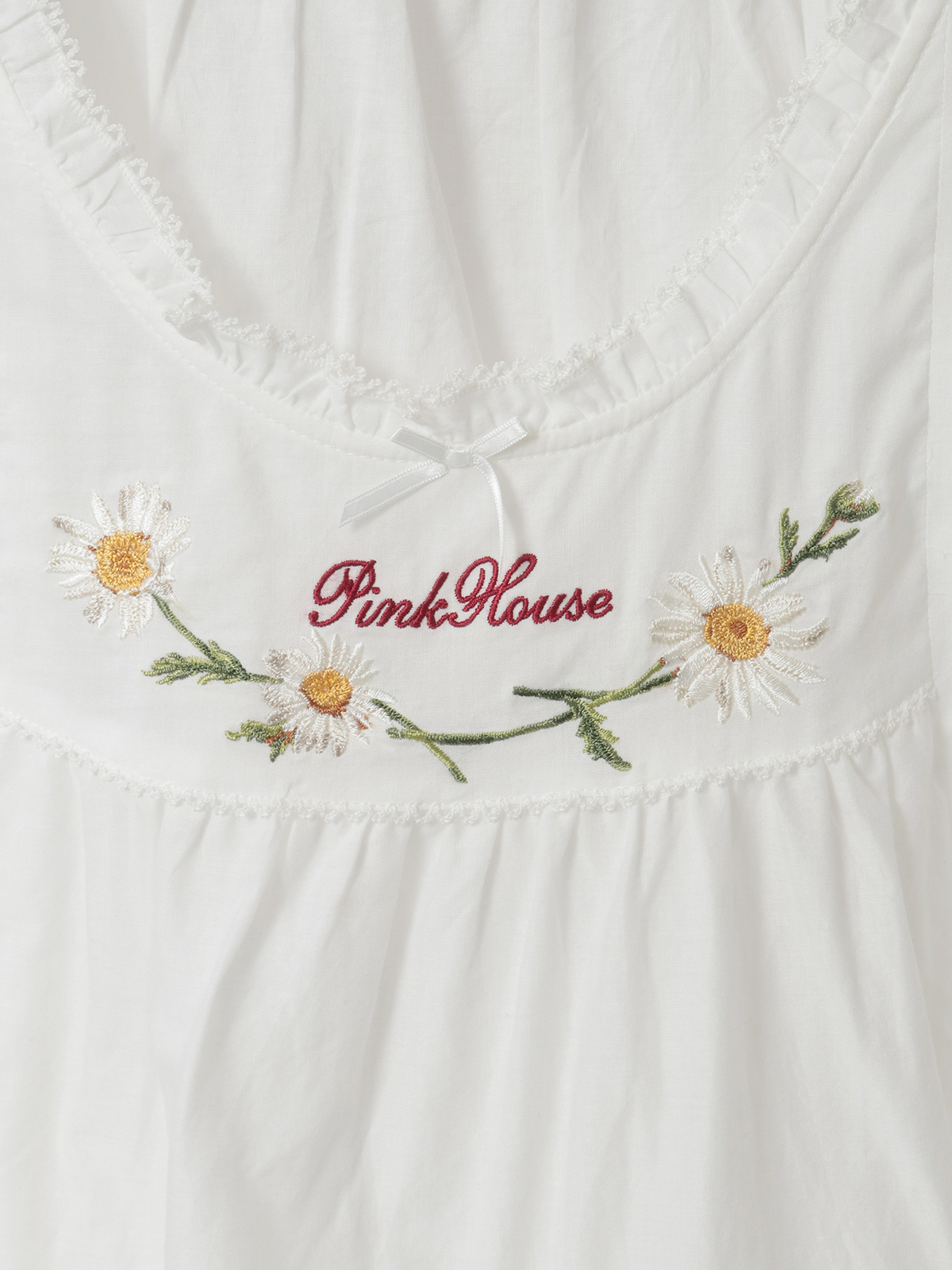 マーガレット刺繍ローンタブリエ｜ピンクハウスオフィシャルオンライン