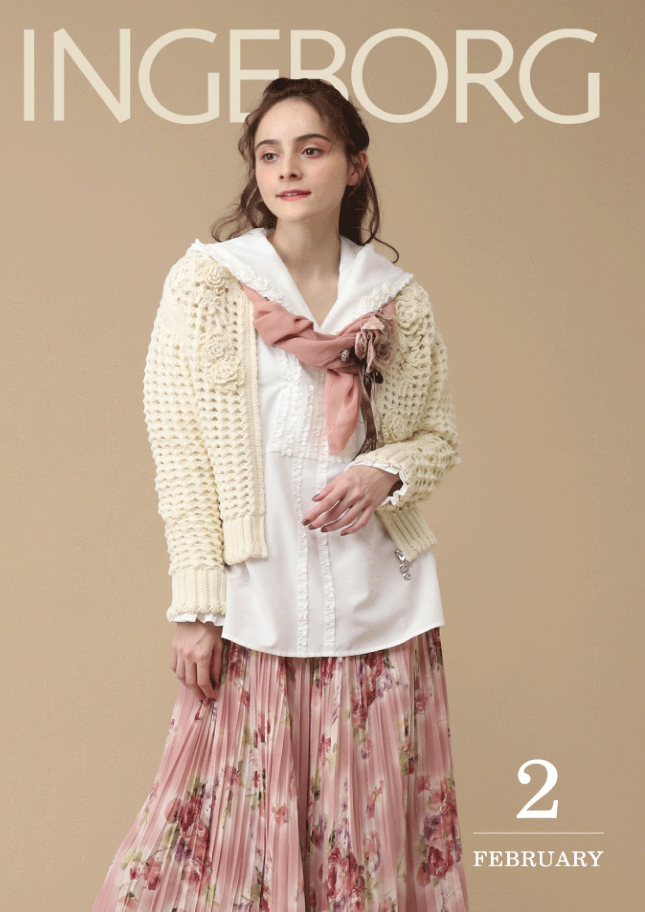 インゲボルグのINGEBORG 2022 Februaryカタログ｜PINK HOUSE OFFICIAL