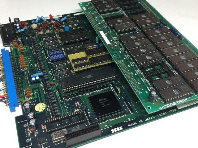 アーケード基板】 SEGA ファンタジーゾーン 動作確認 SYSTEM16 セガ