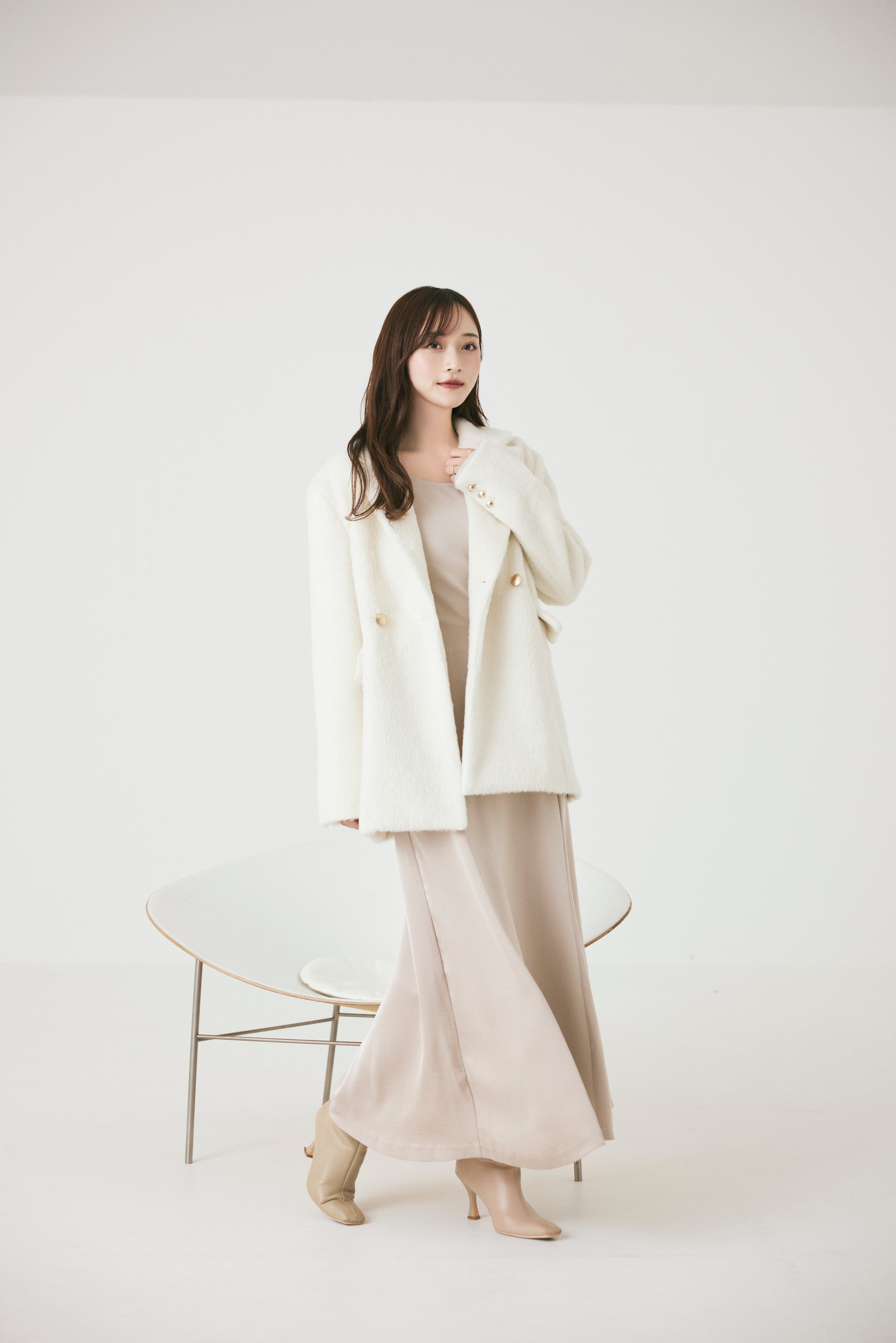 シャギージャケットコート – poláura OFFICIAL ONLINE STORE