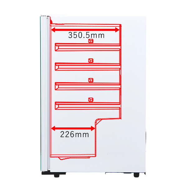 15ボトル DWC-015C(W) | ワインセラー PlusQ（プラスキュー）公式サイト