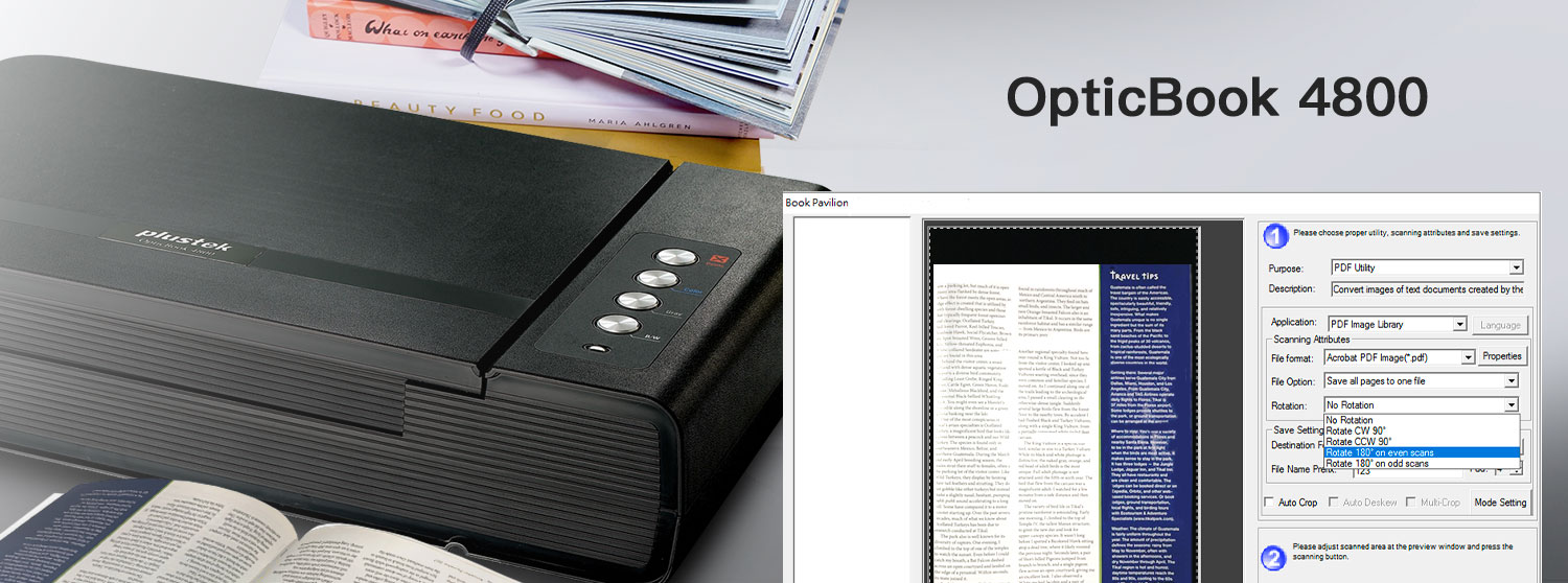 OpticBook 4800 | Video | Plustek USA