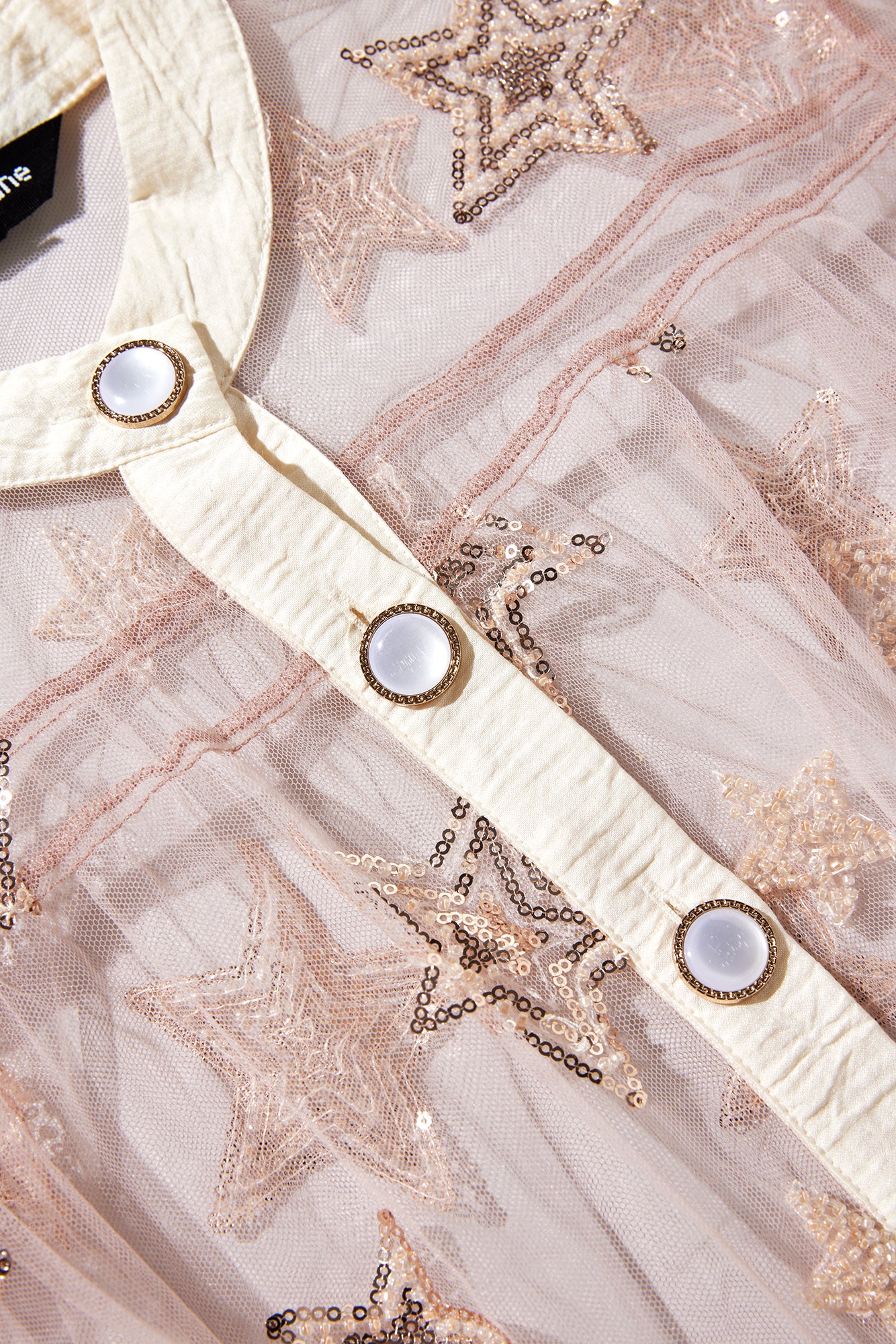 sister jane スパンコールTシャツ(長袖) VINTAGE キャミソール