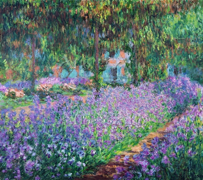 クロード・モネ「ジヴェルニーのモネの庭」 [72747]のアート作品 - アフロ