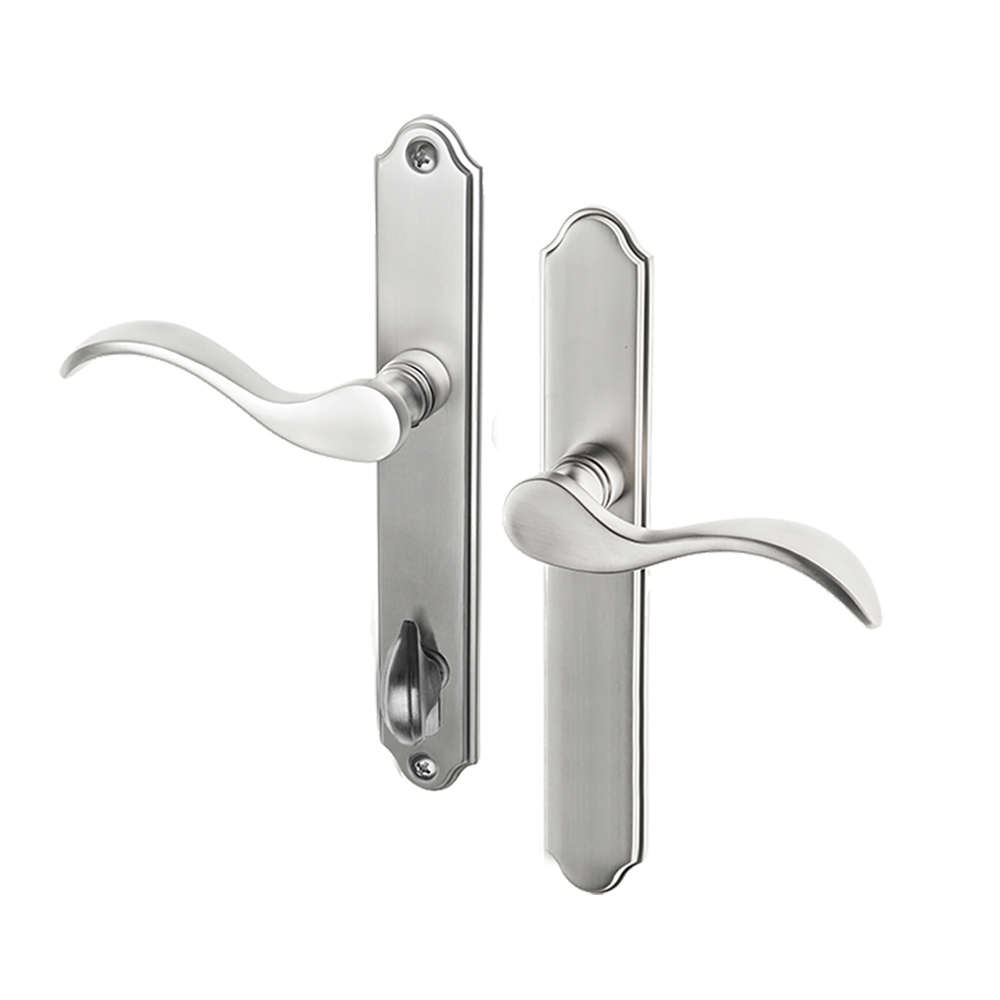 Windsor Privacy Handle for Multipoint Locks | Brushed Nickel