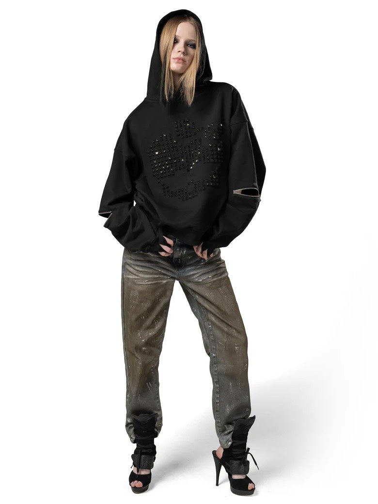 RACER WORLDWIDE】Racer x Monster High Studded Hoodie – PRESSING