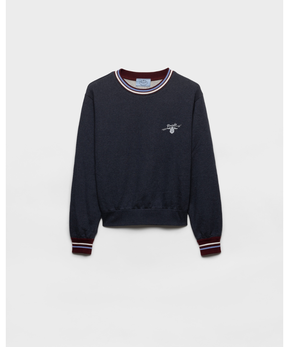 PRADA/プラダ_Women通販 | コットンフリース ポロシャツ【送料無料