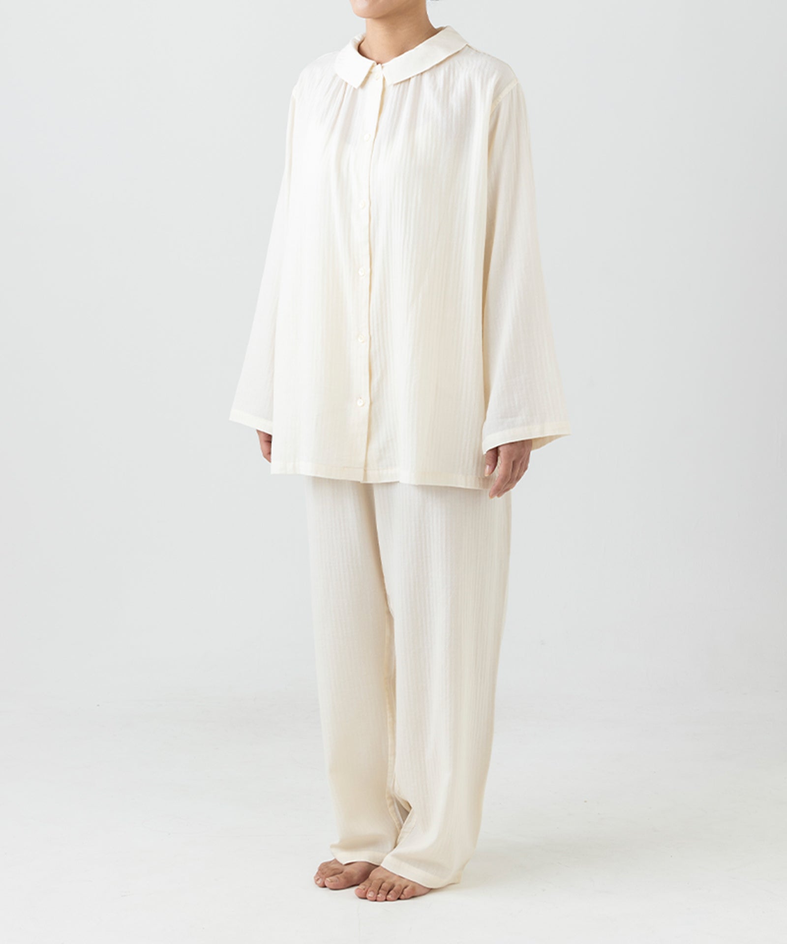 ヘリンボンパジャマ / オーガニックコットン – PRISTINE