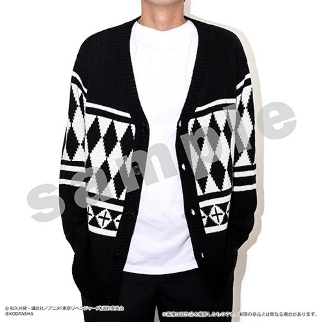 TVアニメ『東京リベンジャーズ』の龍宮寺堅が着ている服をイメージした